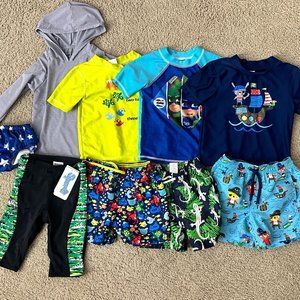 toddler swimsuit lot 18-24m/2T